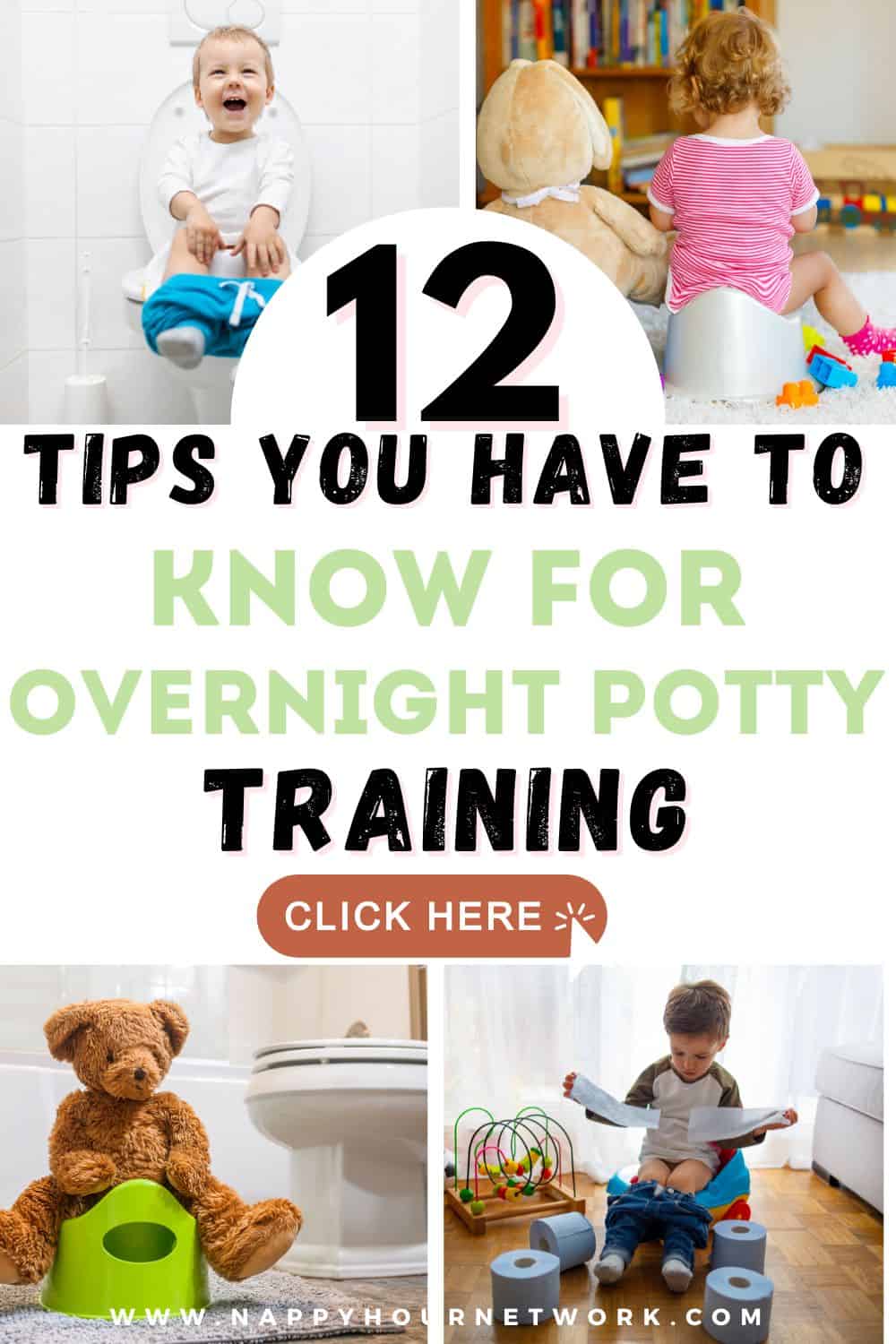 potty training toddlers overnight potty training